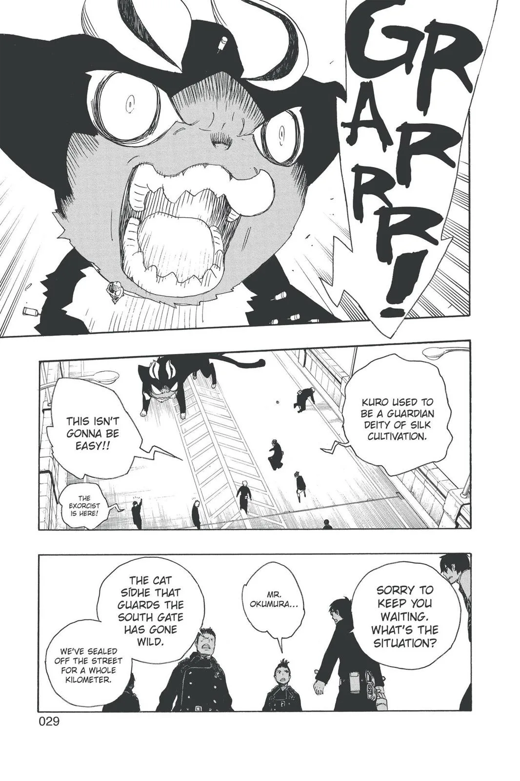 Blue Exorcist, chapter 8, page 29