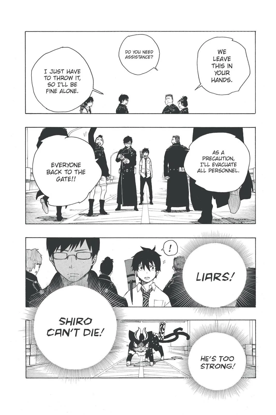Blue Exorcist, chapter 8, page 36