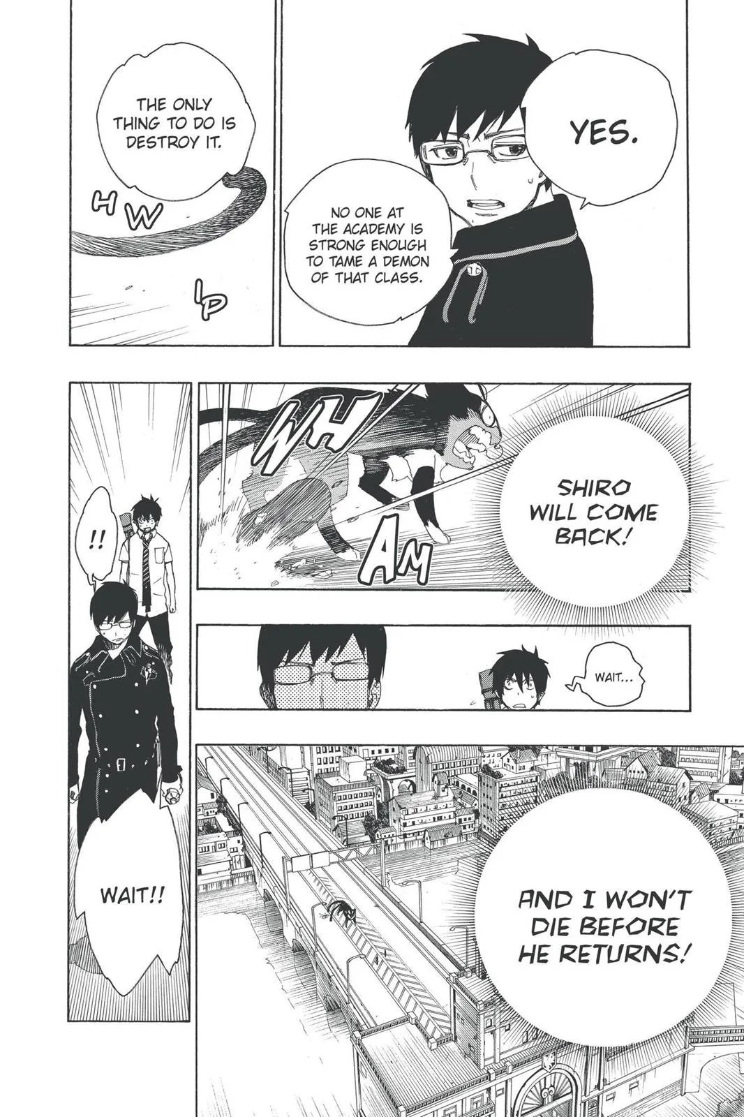 Blue Exorcist, chapter 8, page 38