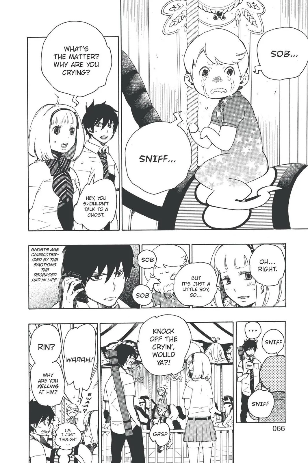 Blue Exorcist, chapter 9, page 12