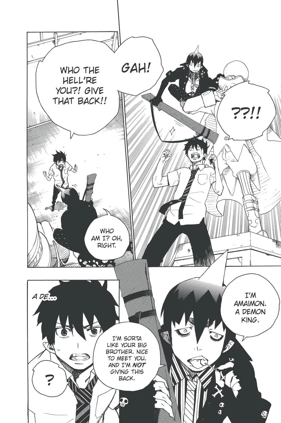 Blue Exorcist, chapter 9, page 16