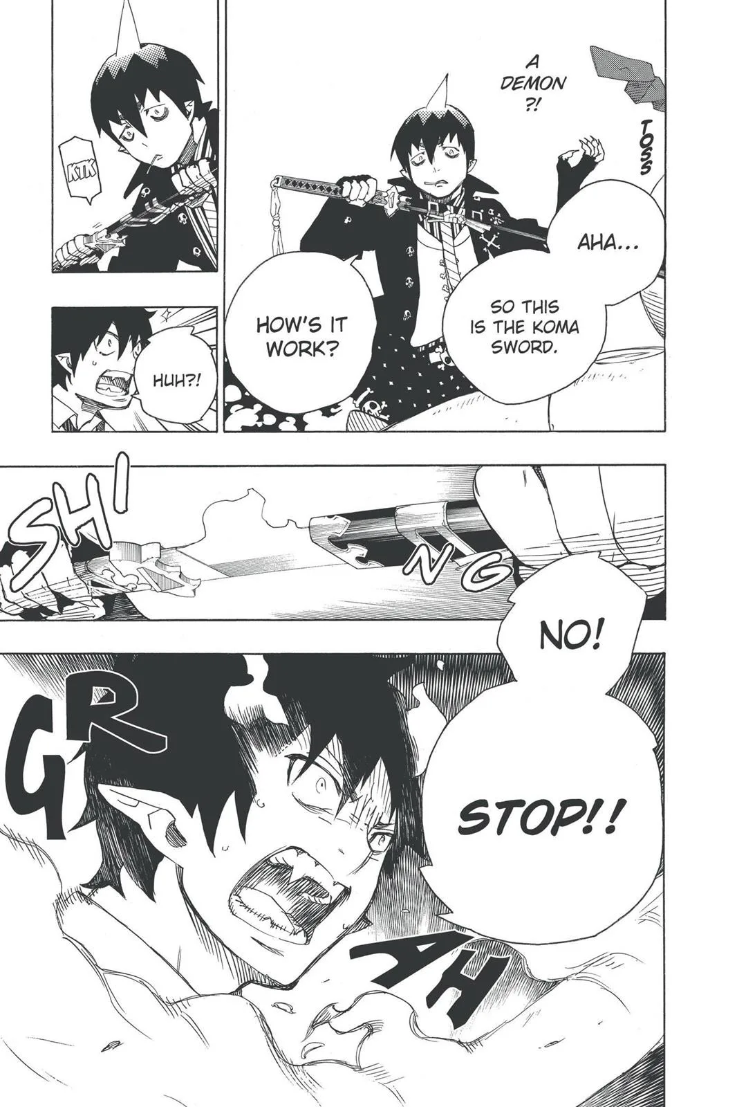 Blue Exorcist, chapter 9, page 17