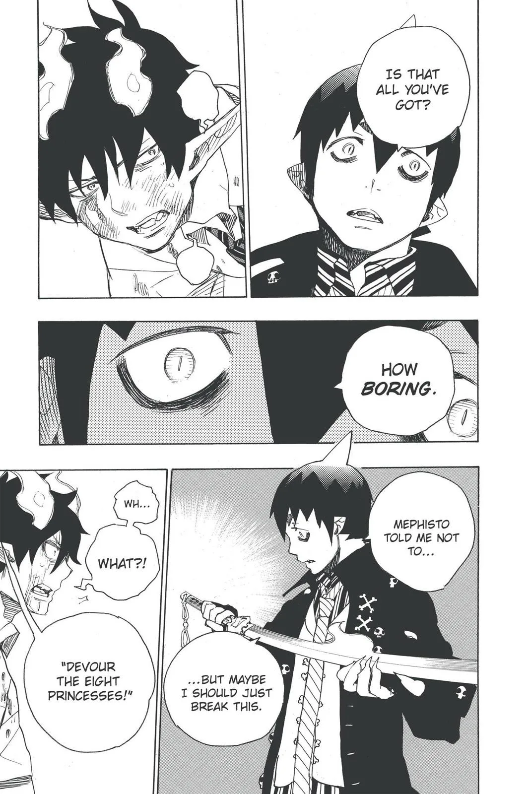 Blue Exorcist, chapter 9, page 35