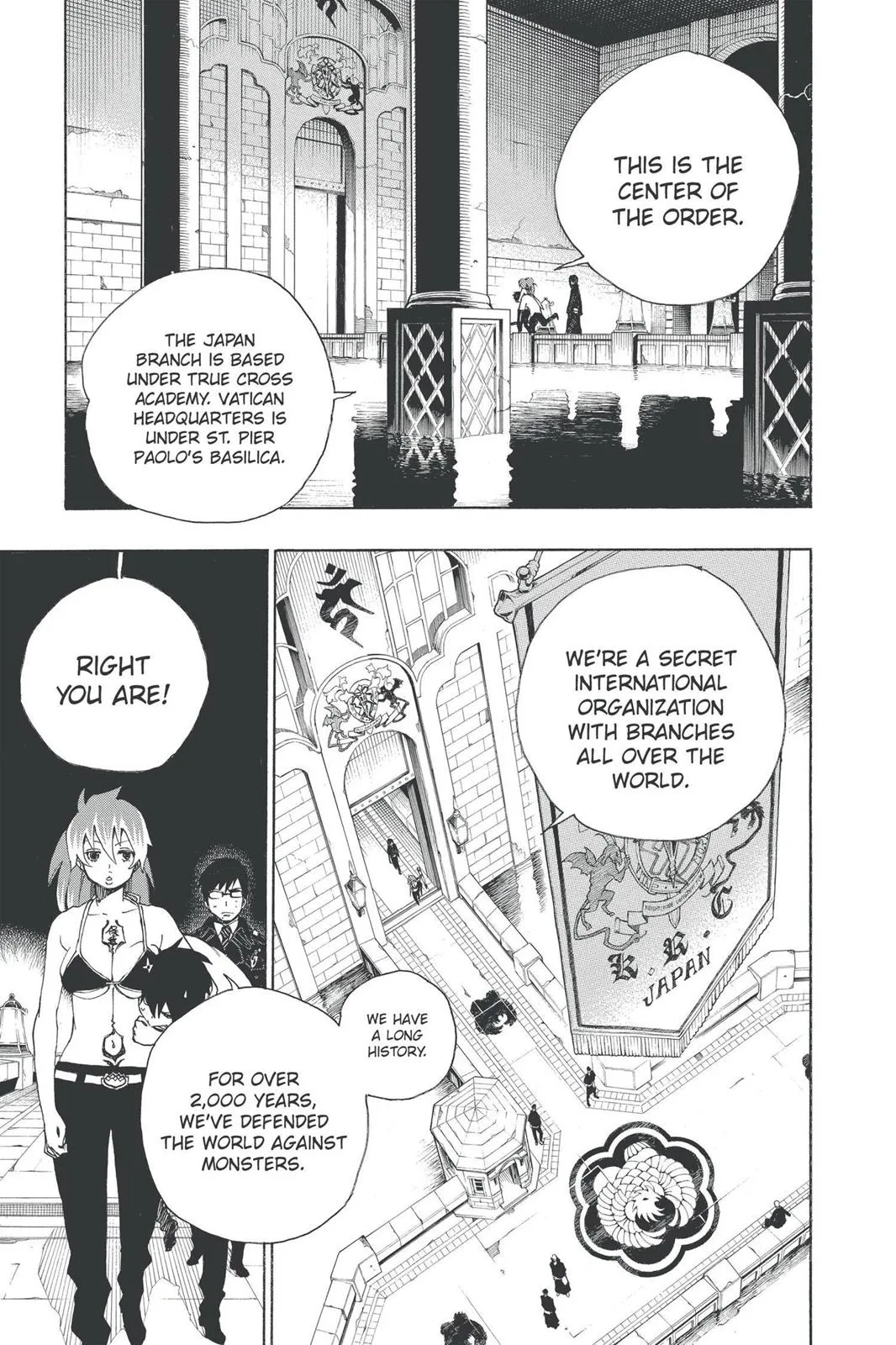 Blue Exorcist, chapter 10, page 7