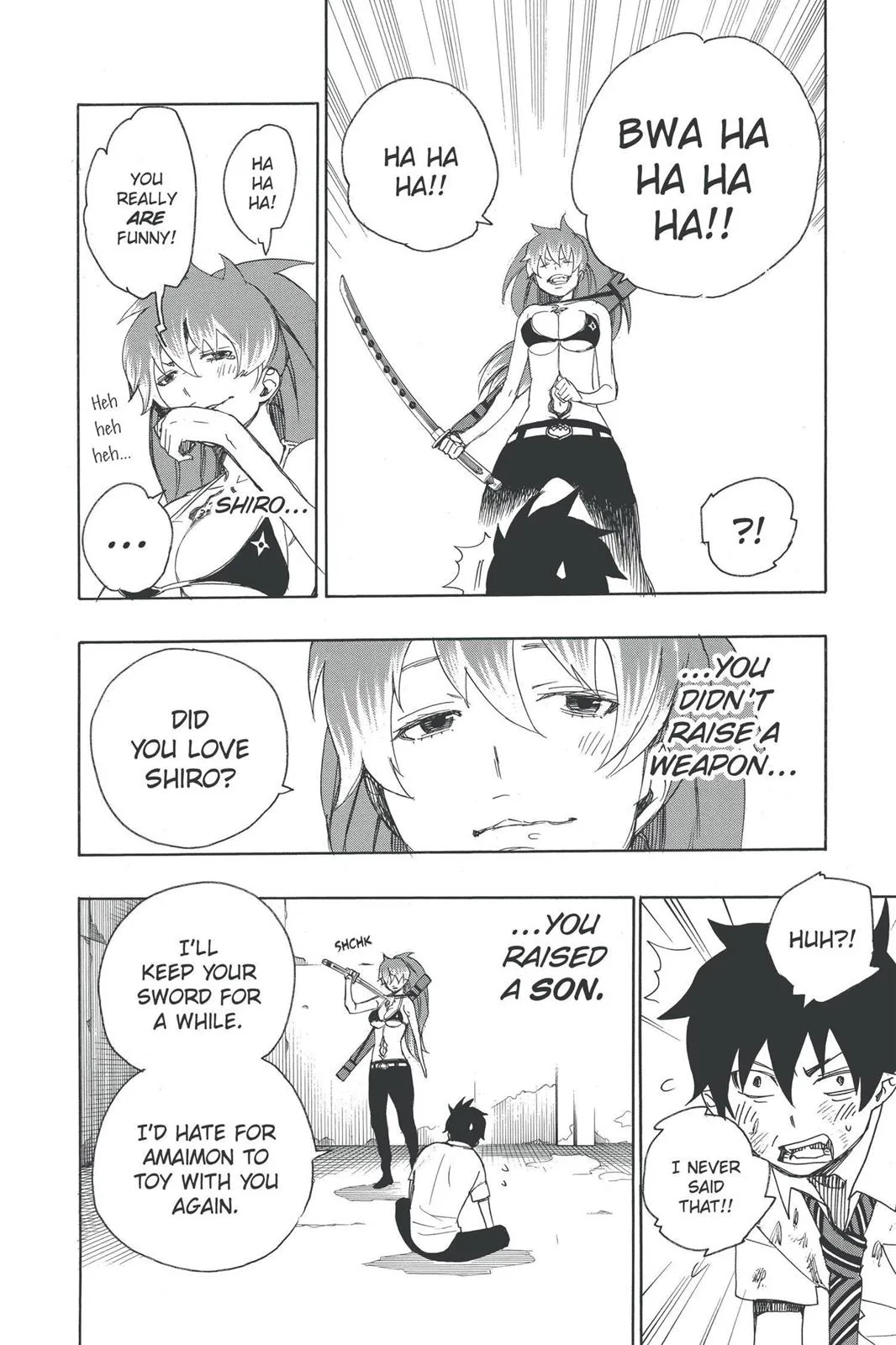 Blue Exorcist, chapter 10, page 32