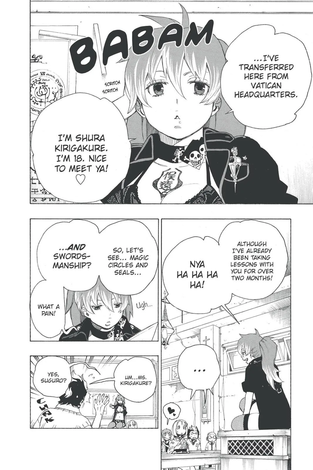 Blue Exorcist, chapter 10, page 38