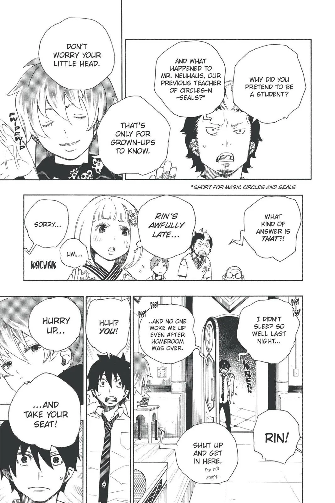 Blue Exorcist, chapter 10, page 39