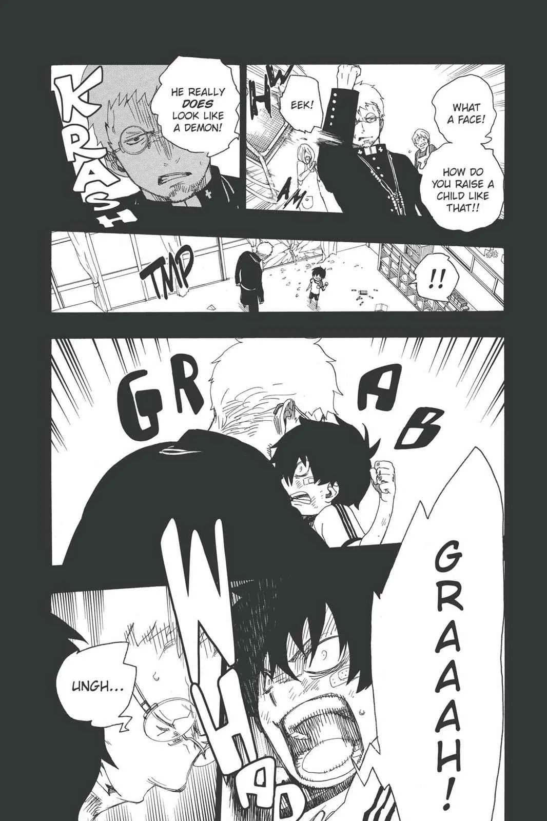 Blue Exorcist, chapter 11, page 4
