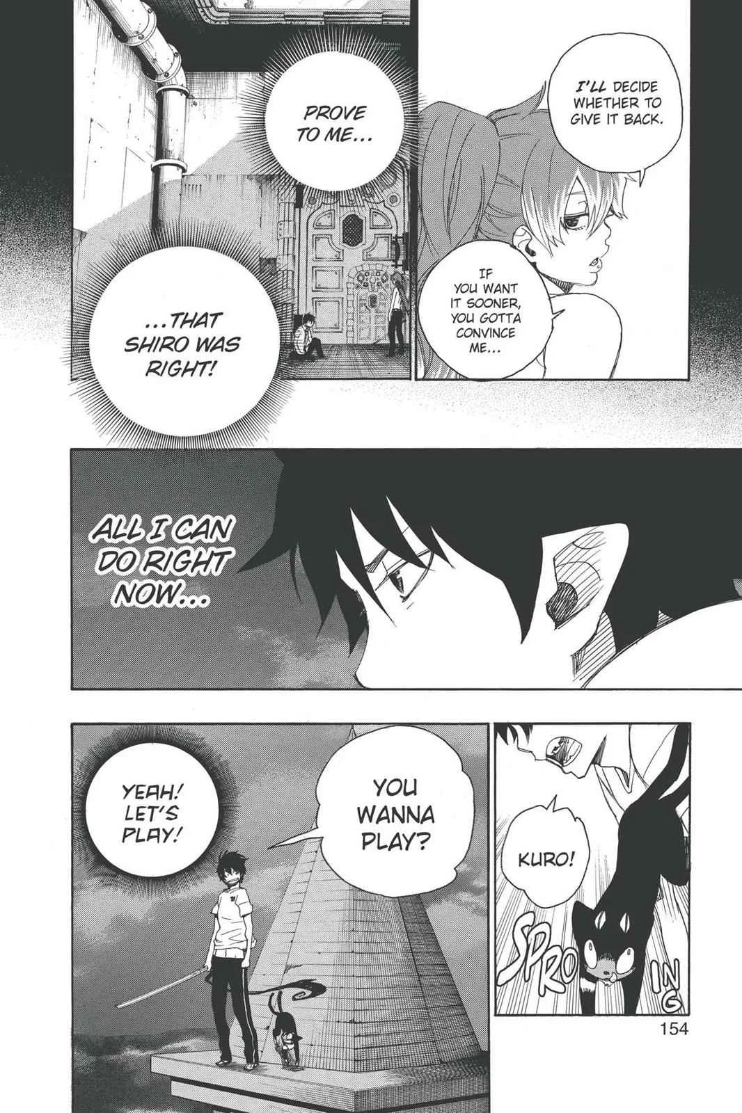 Blue Exorcist, chapter 11, page 12
