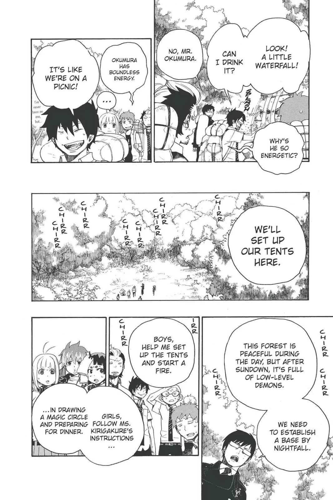 Blue Exorcist, chapter 11, page 18