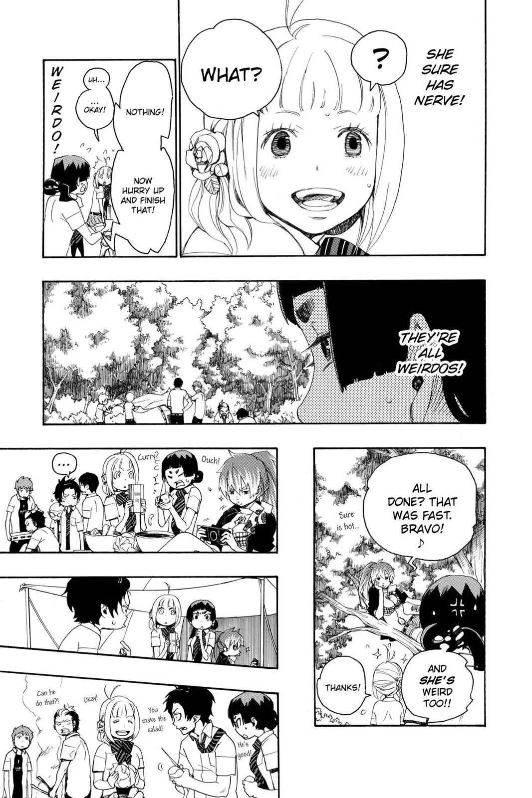Blue Exorcist, chapter 11, page 21