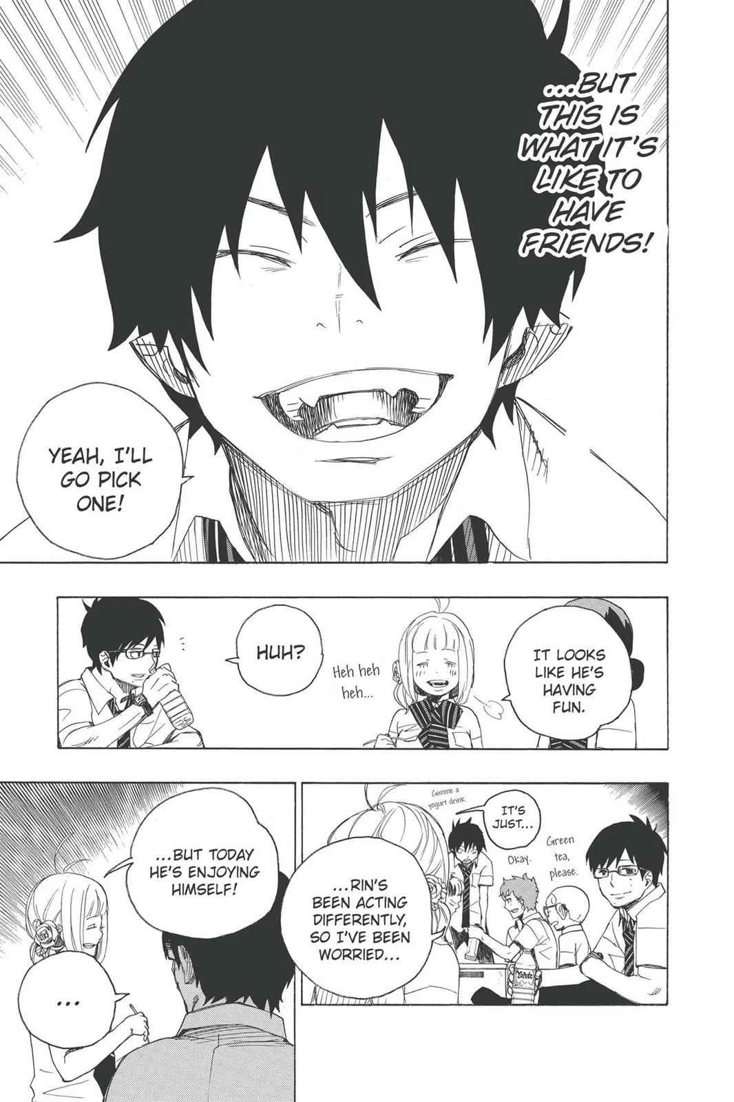 Blue Exorcist, chapter 11, page 27