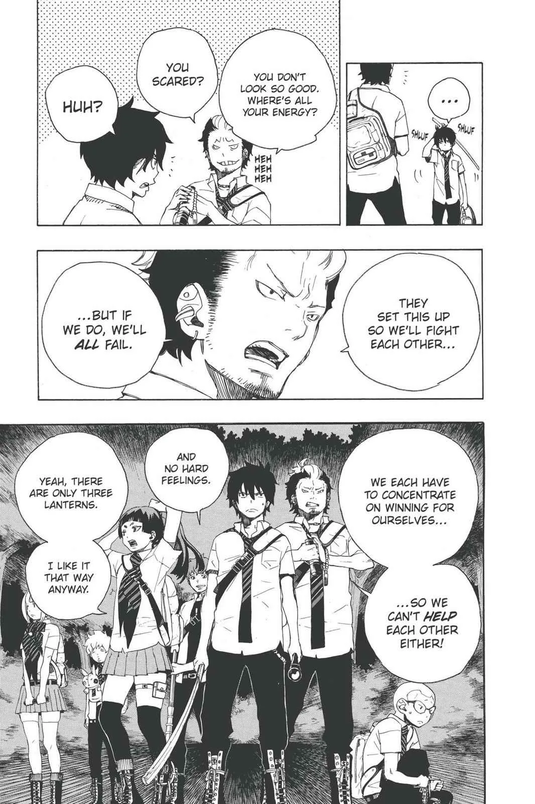 Blue Exorcist, chapter 11, page 35