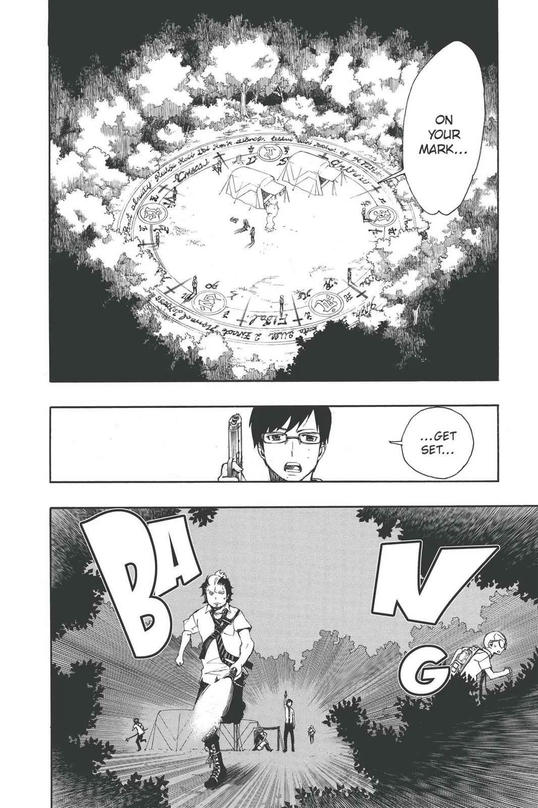Blue Exorcist, chapter 11, page 36