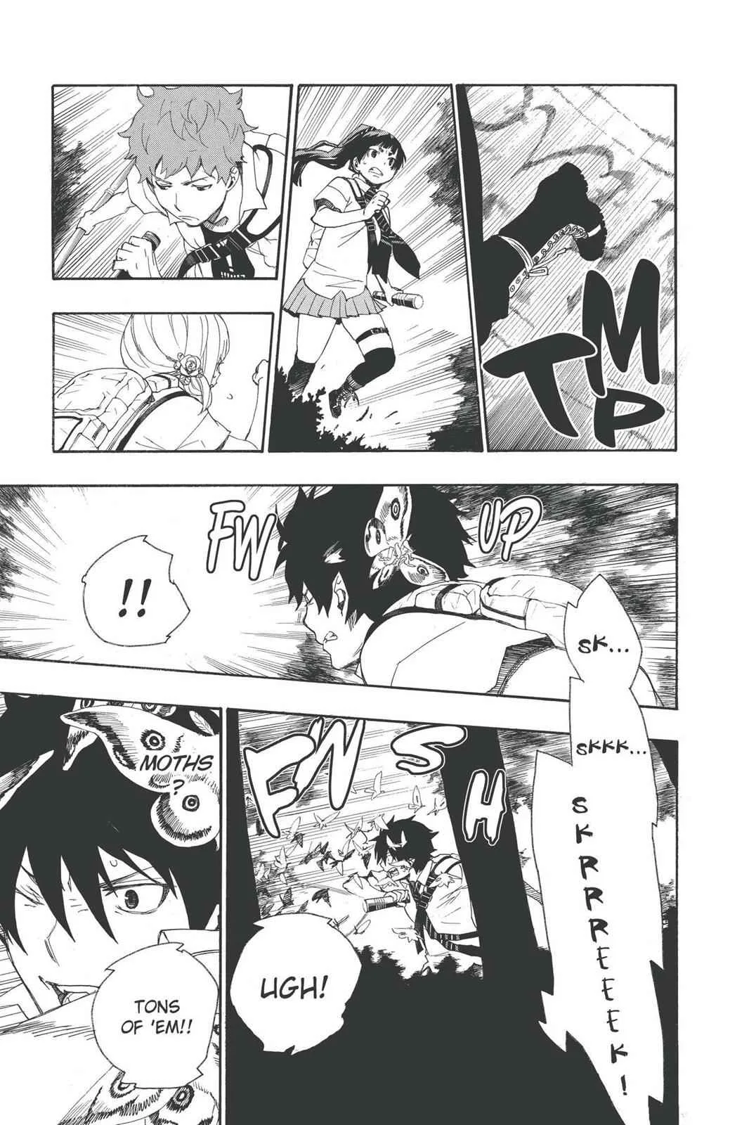 Blue Exorcist, chapter 11, page 37