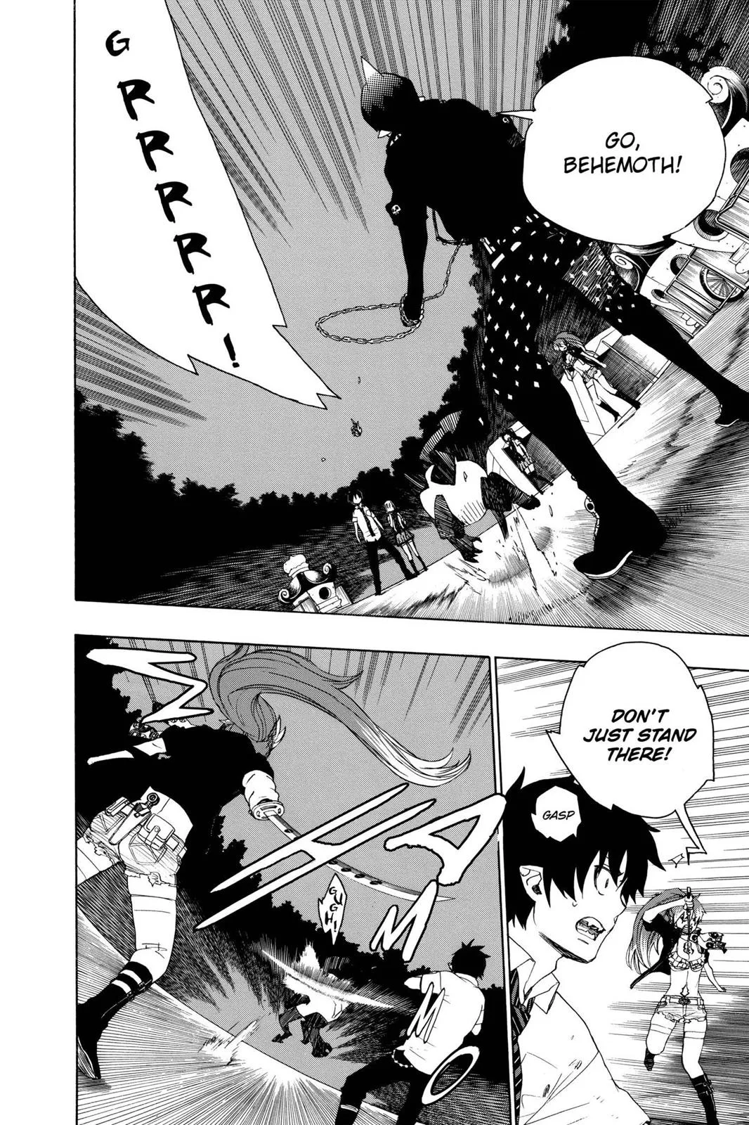 Blue Exorcist, chapter 13, page 2