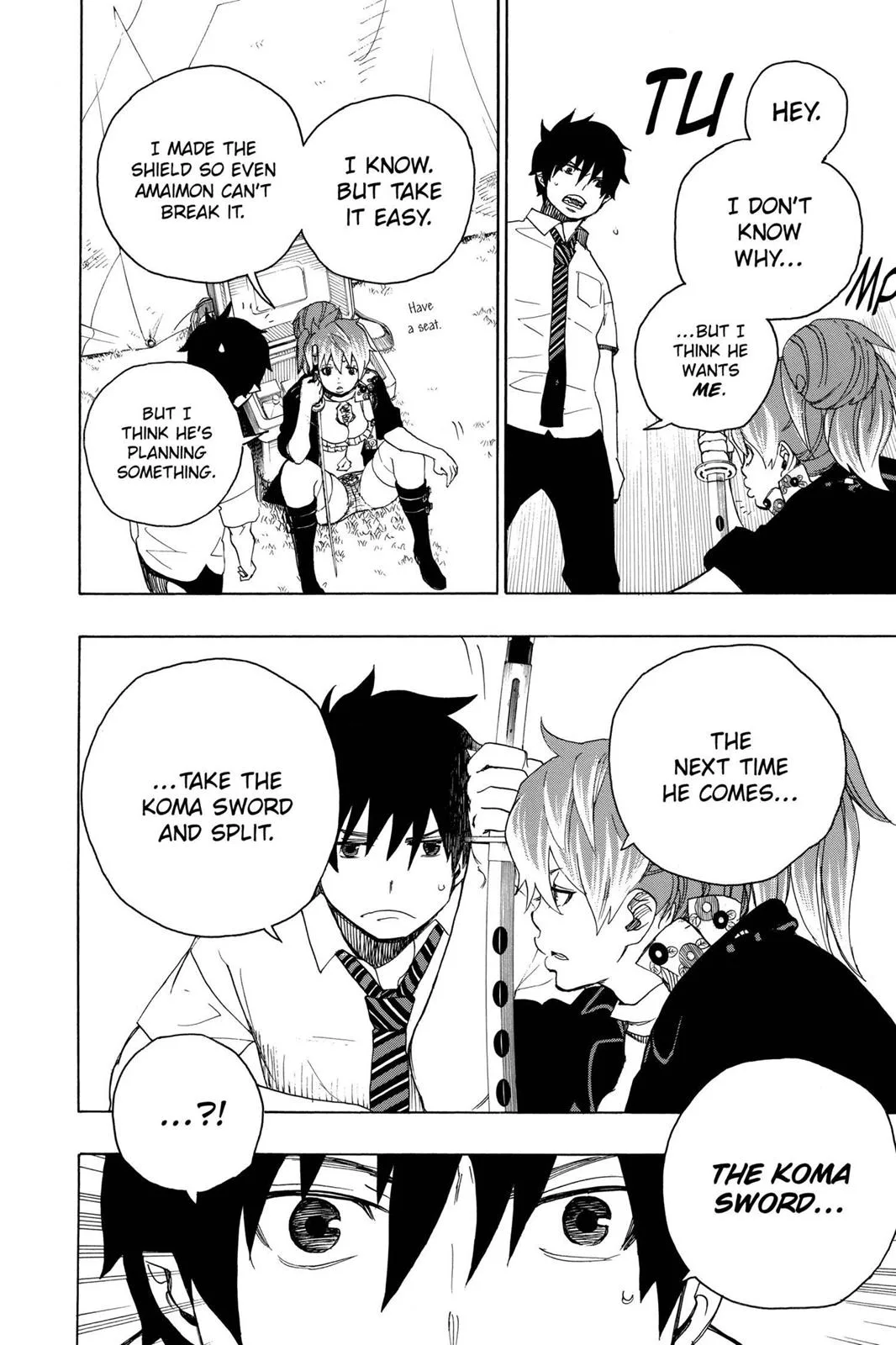 Blue Exorcist, chapter 13, page 10
