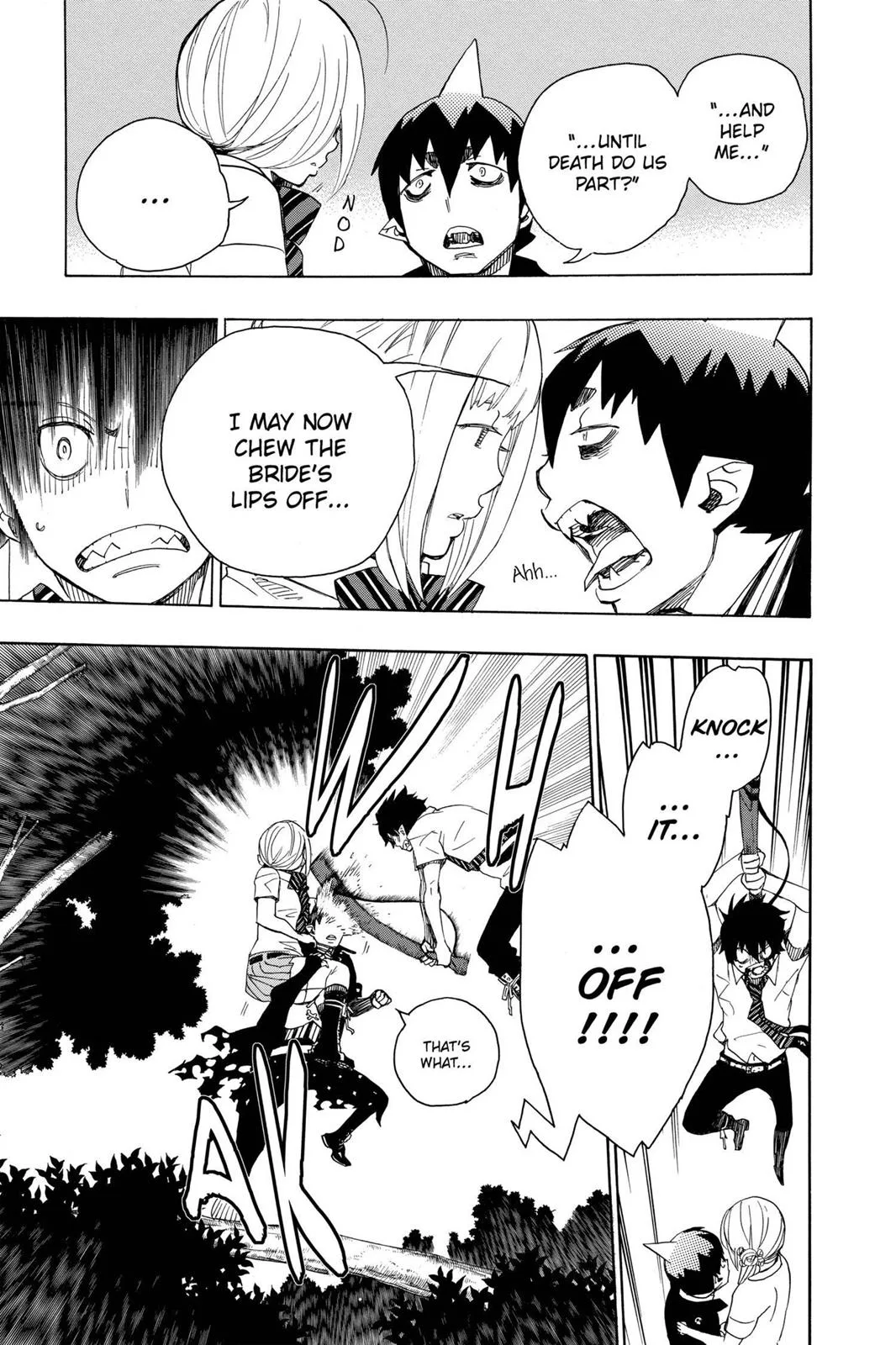 Blue Exorcist, chapter 13, page 19