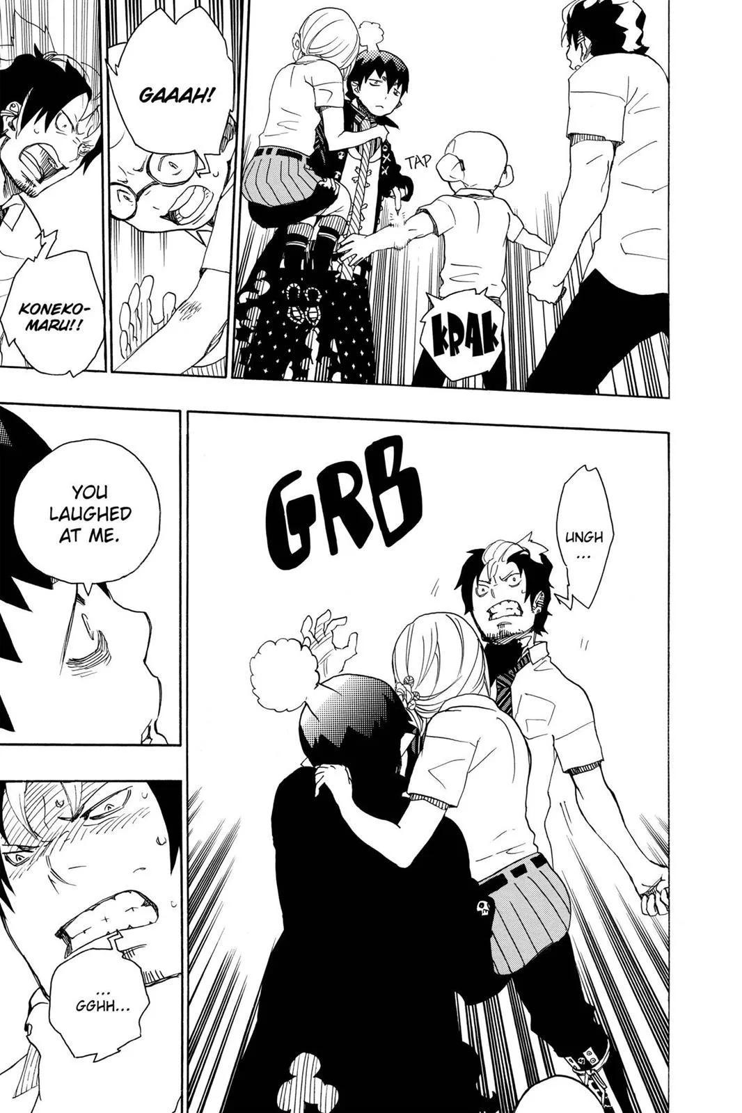 Blue Exorcist, chapter 13, page 28