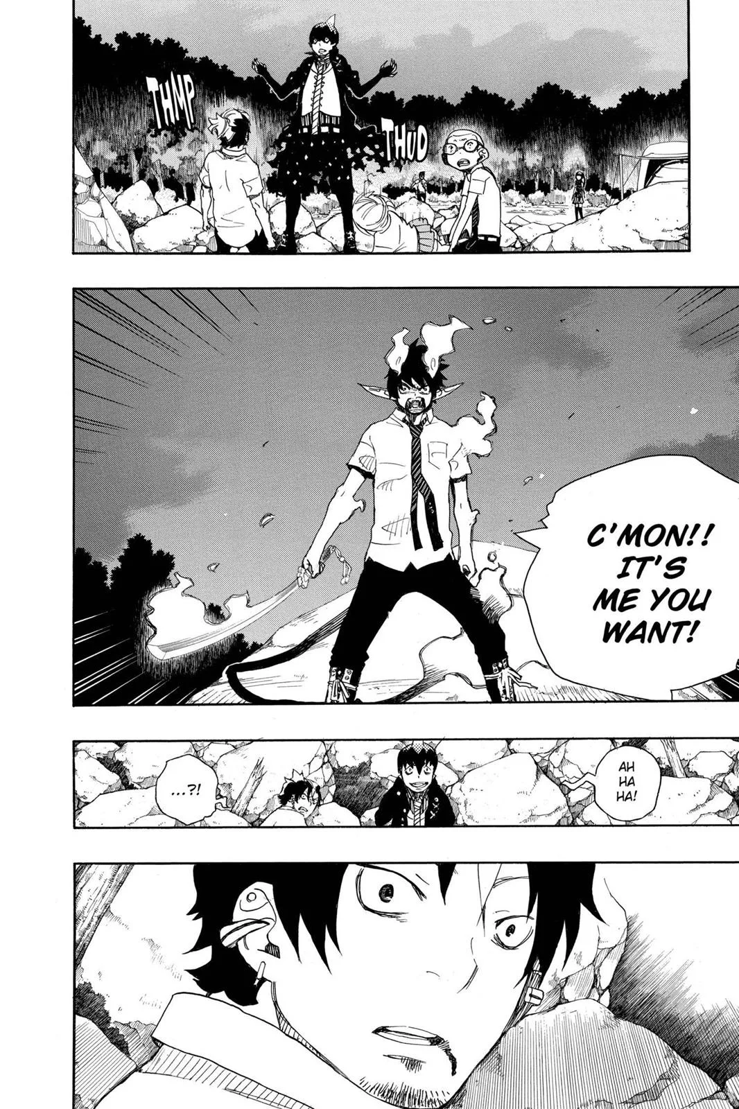 Blue Exorcist, chapter 13, page 34
