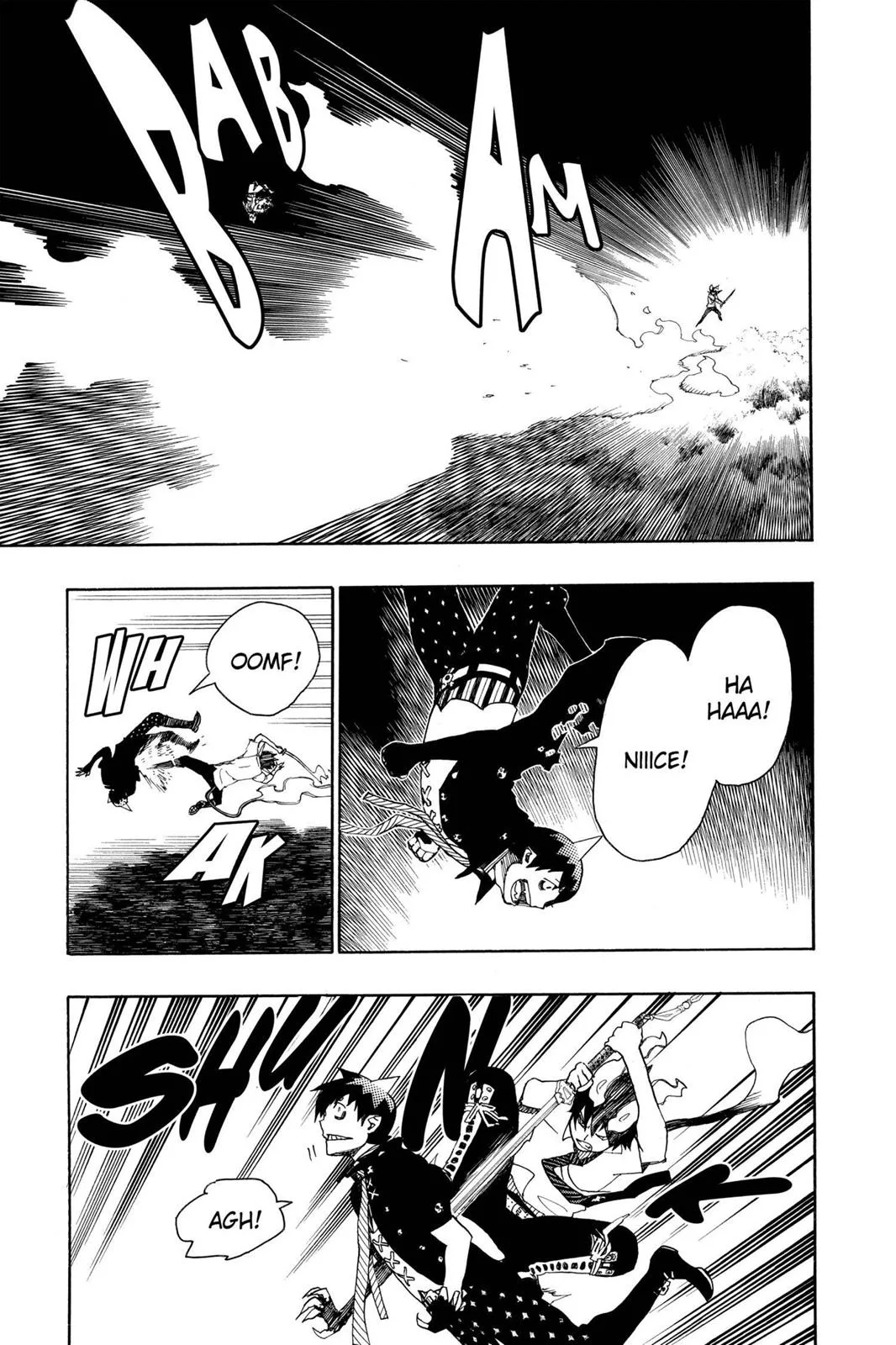 Blue Exorcist, chapter 13, page 37