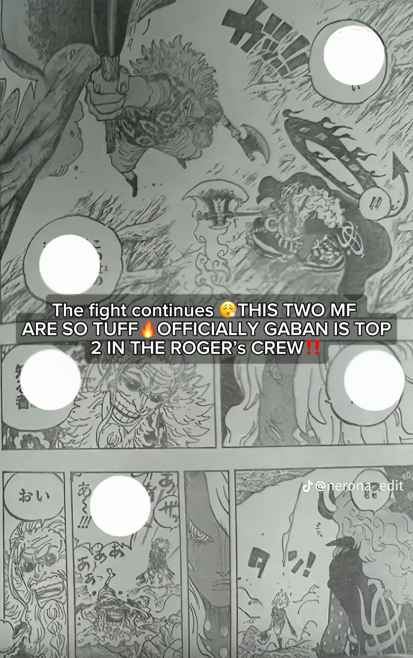 One Piece Manga, chapter 1190 RAW, page 3