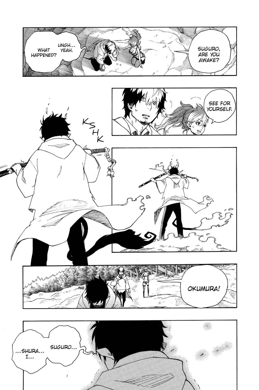 Blue Exorcist, chapter 33, page 32