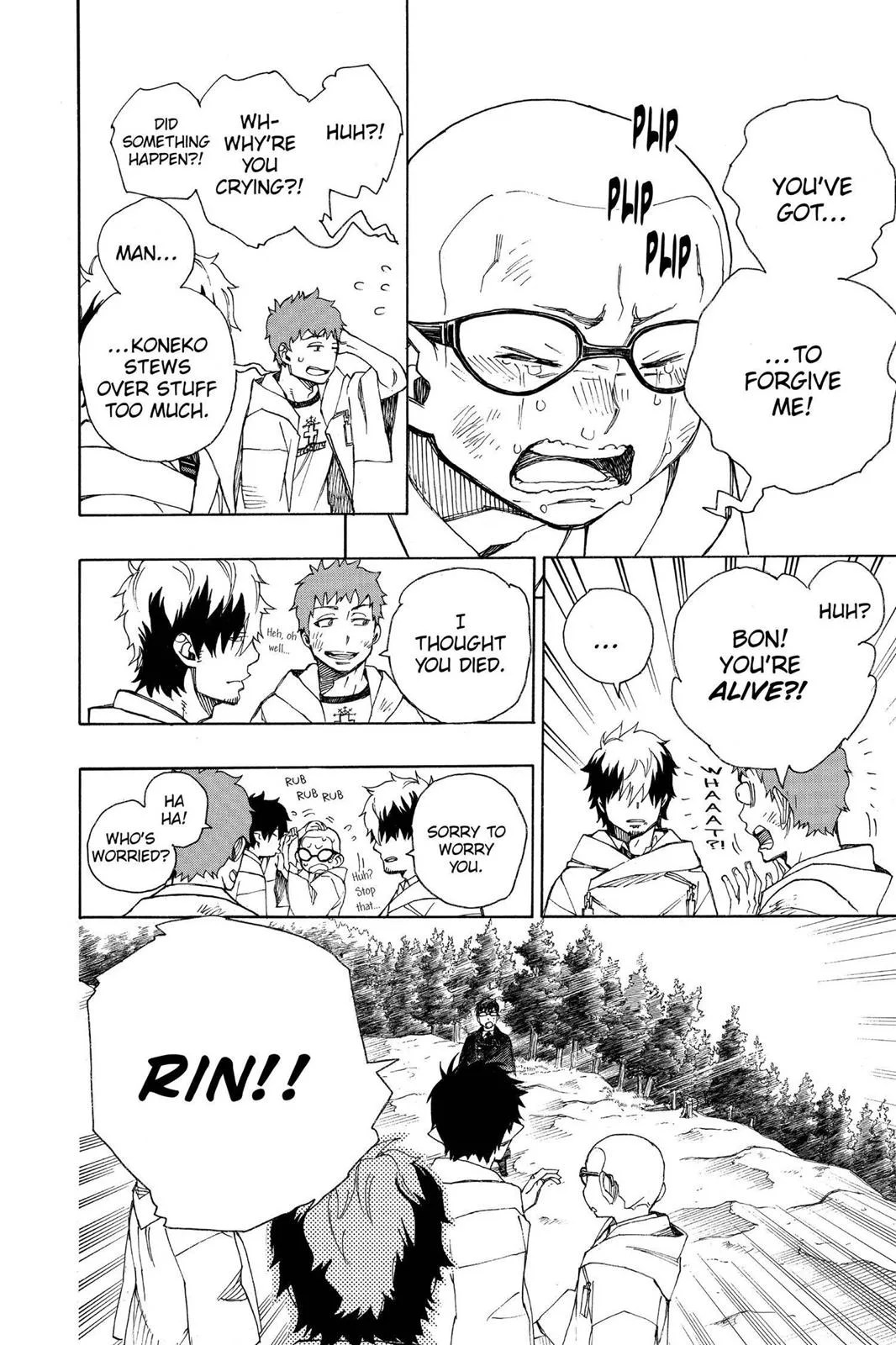 Blue Exorcist, chapter 33, page 35