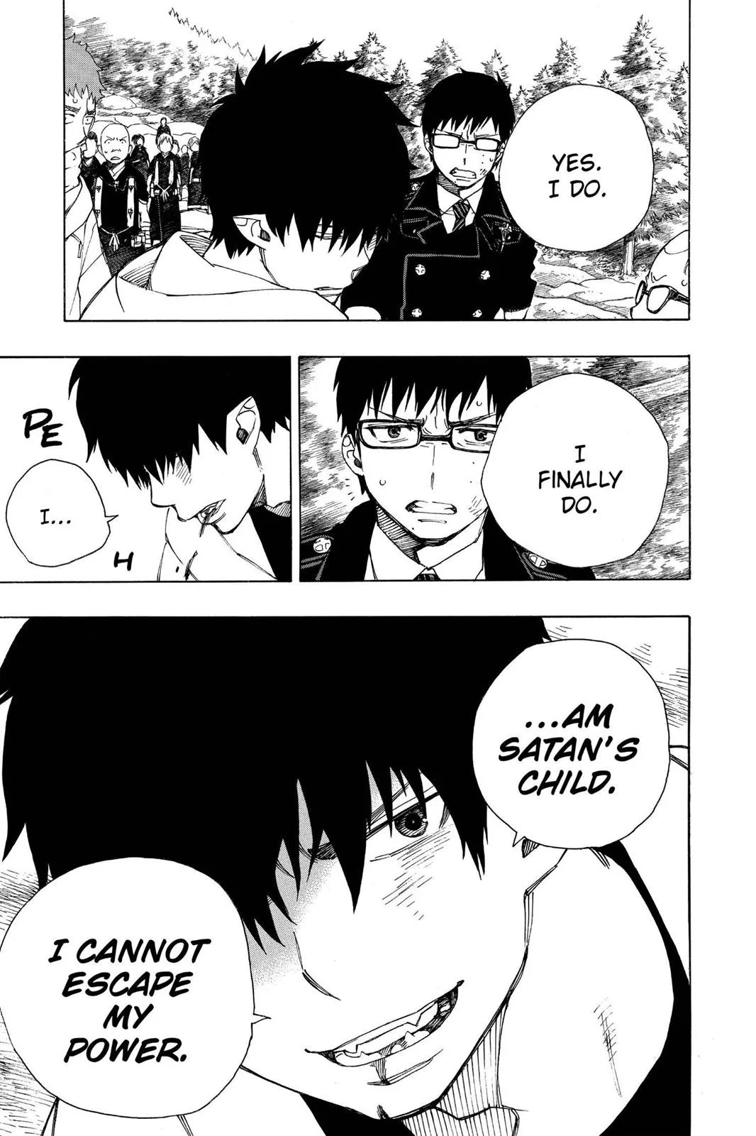 Blue Exorcist, chapter 33, page 38