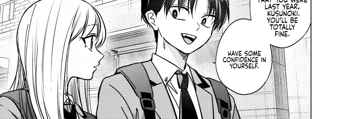 Kusunoki's Flunking Her High School Glow-Up, chapter 56, page 6