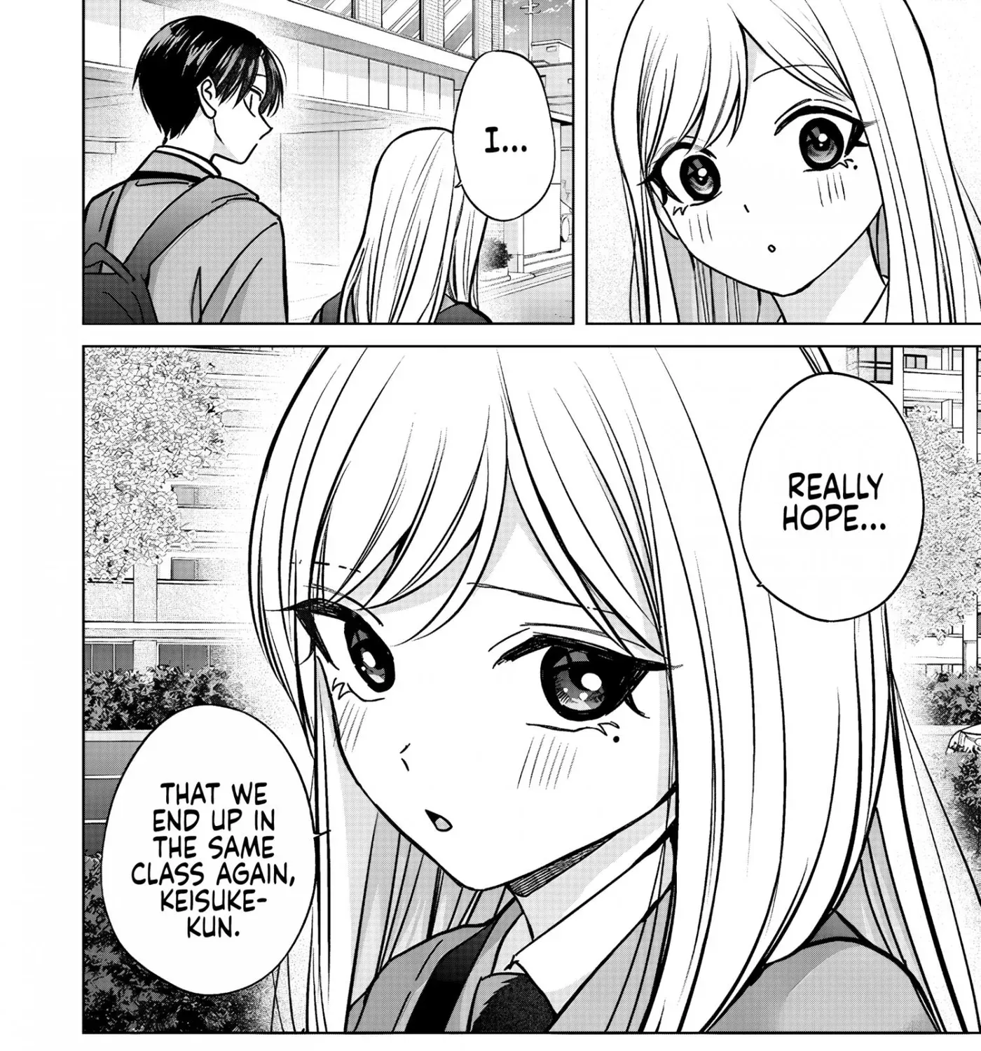 Kusunoki's Flunking Her High School Glow-Up, chapter 56, page 7
