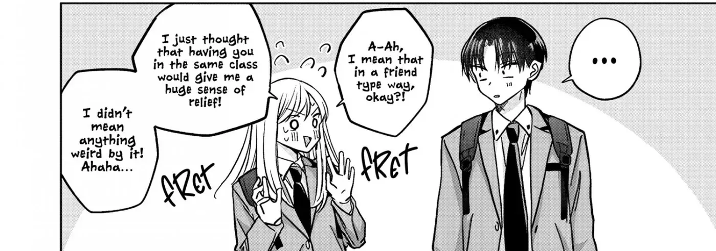 Kusunoki's Flunking Her High School Glow-Up, chapter 56, page 8