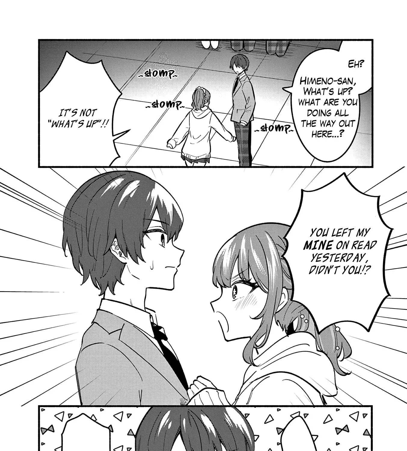 Shiotaiou no Sato-san ga Ore ni dake Amai, chapter 87, page 35