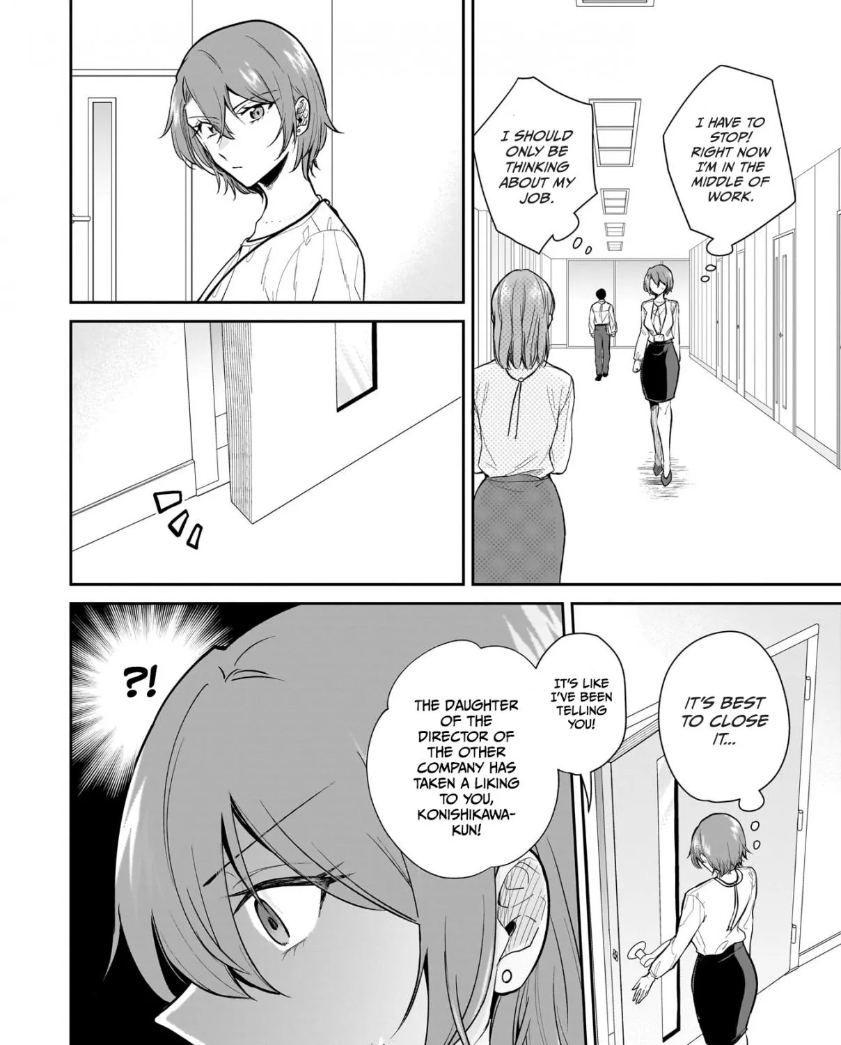 Misato-san is a Bit Cold Towards Her Boss Who Pampers, chapter 6, page 19