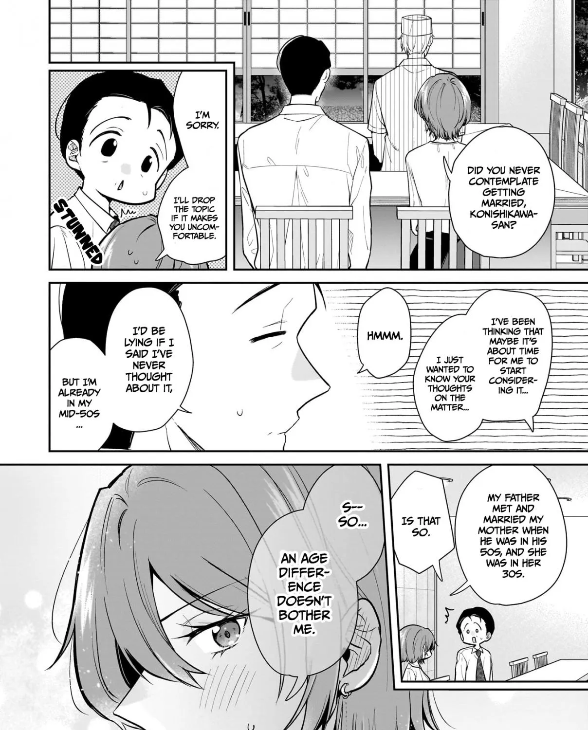 Misato-san is a Bit Cold Towards Her Boss Who Pampers, chapter 7, page 11
