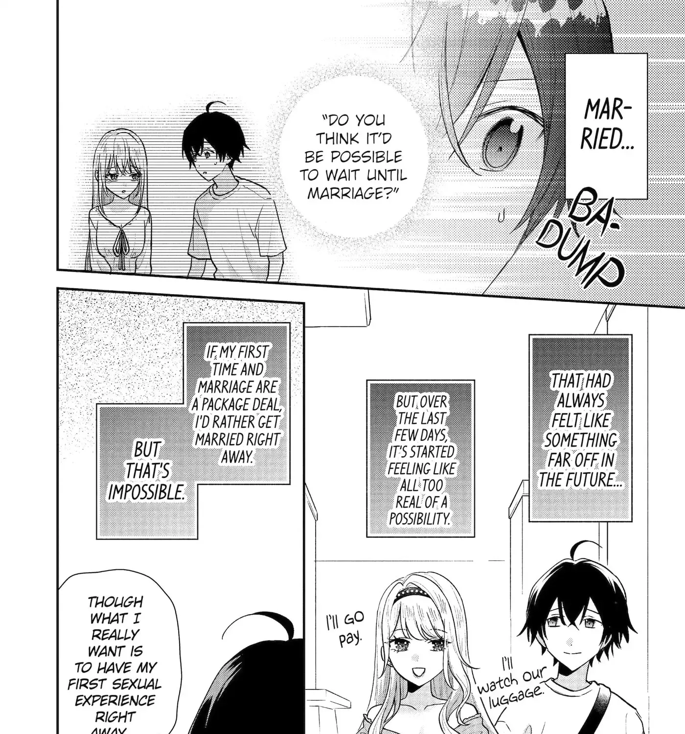 You Were Experienced, I was Not: Our Dating Story, chapter 52.2, page 17