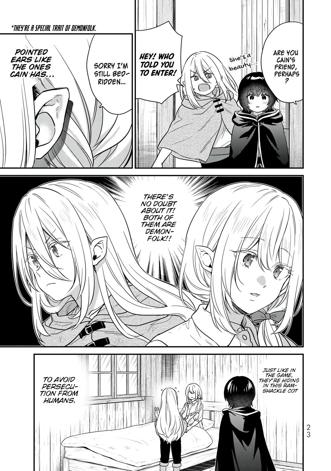 I Was Reincarnated as the Weakest Noble, So I Collected Some Villains., chapter 1, page 23