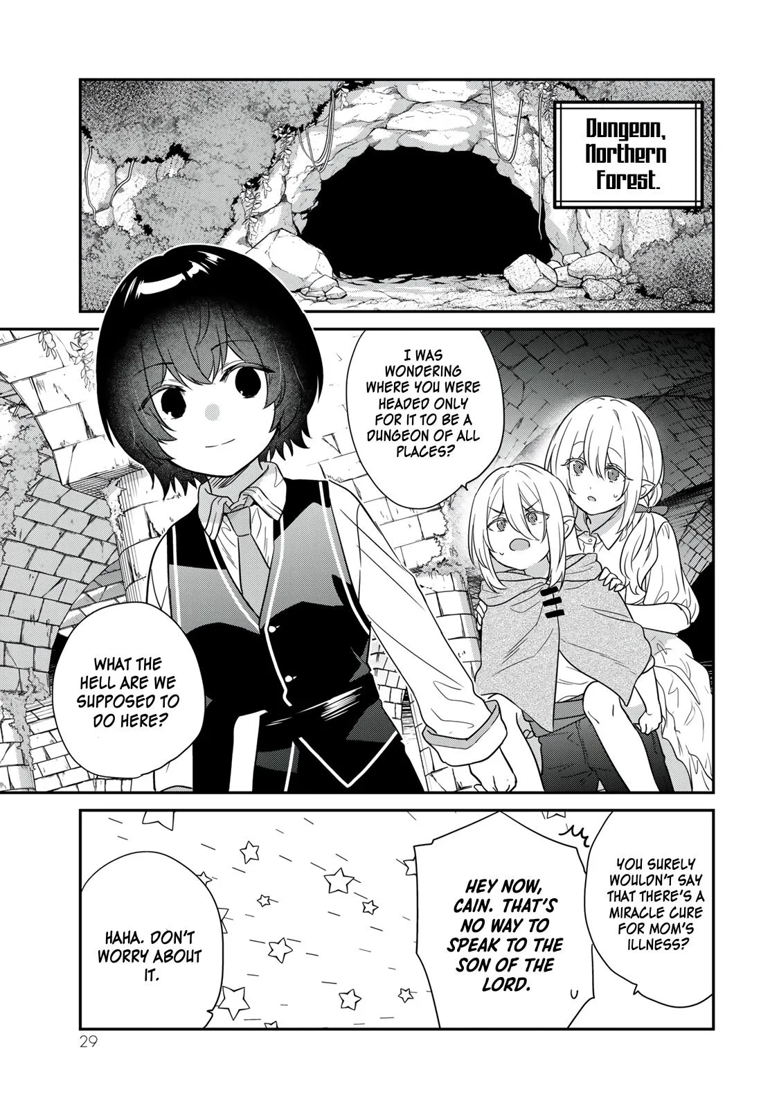 I Was Reincarnated as the Weakest Noble, So I Collected Some Villains., chapter 1, page 28