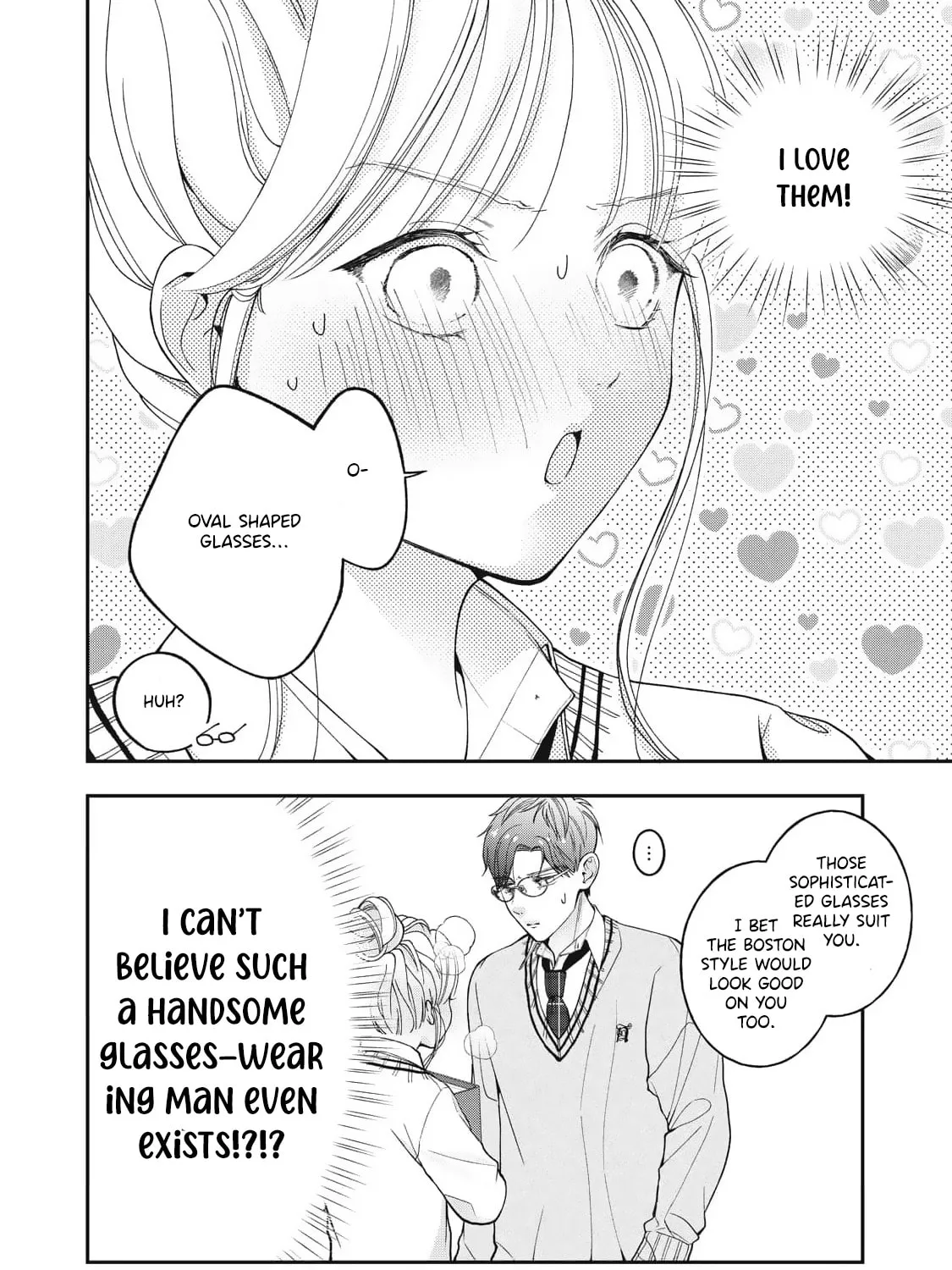Megane na Kare to Fechi Kanojo, chapter 16, page 17