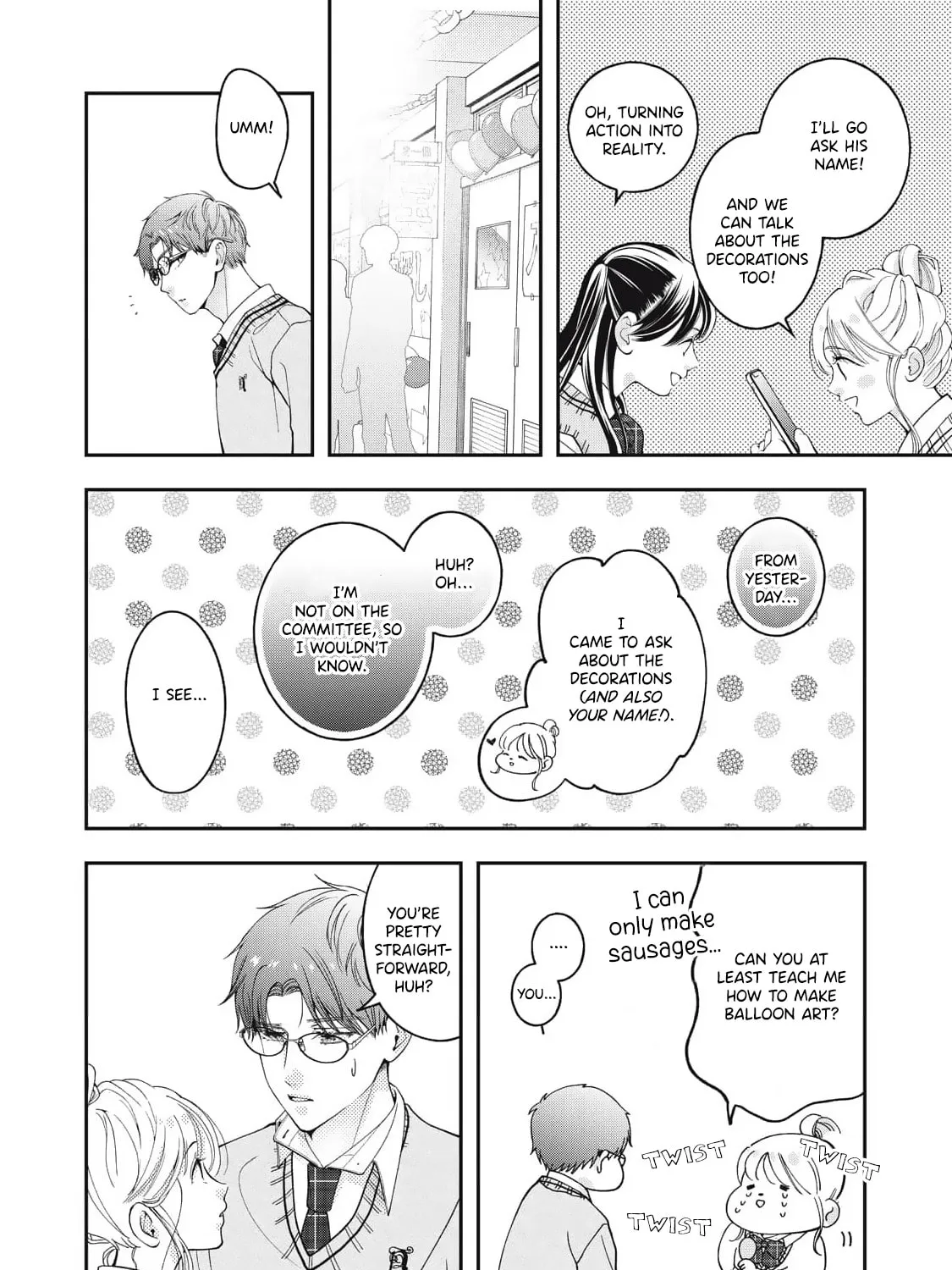 Megane na Kare to Fechi Kanojo, chapter 16, page 21