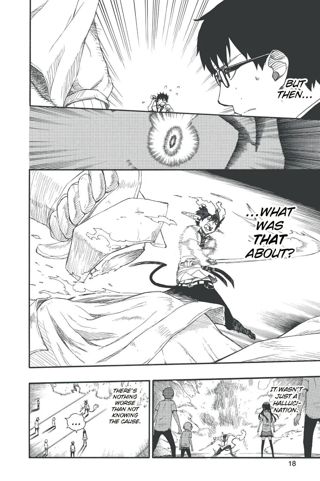Blue Exorcist, chapter 42, page 19