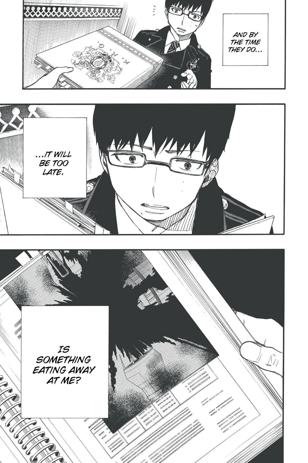 Blue Exorcist, chapter 42, page 26