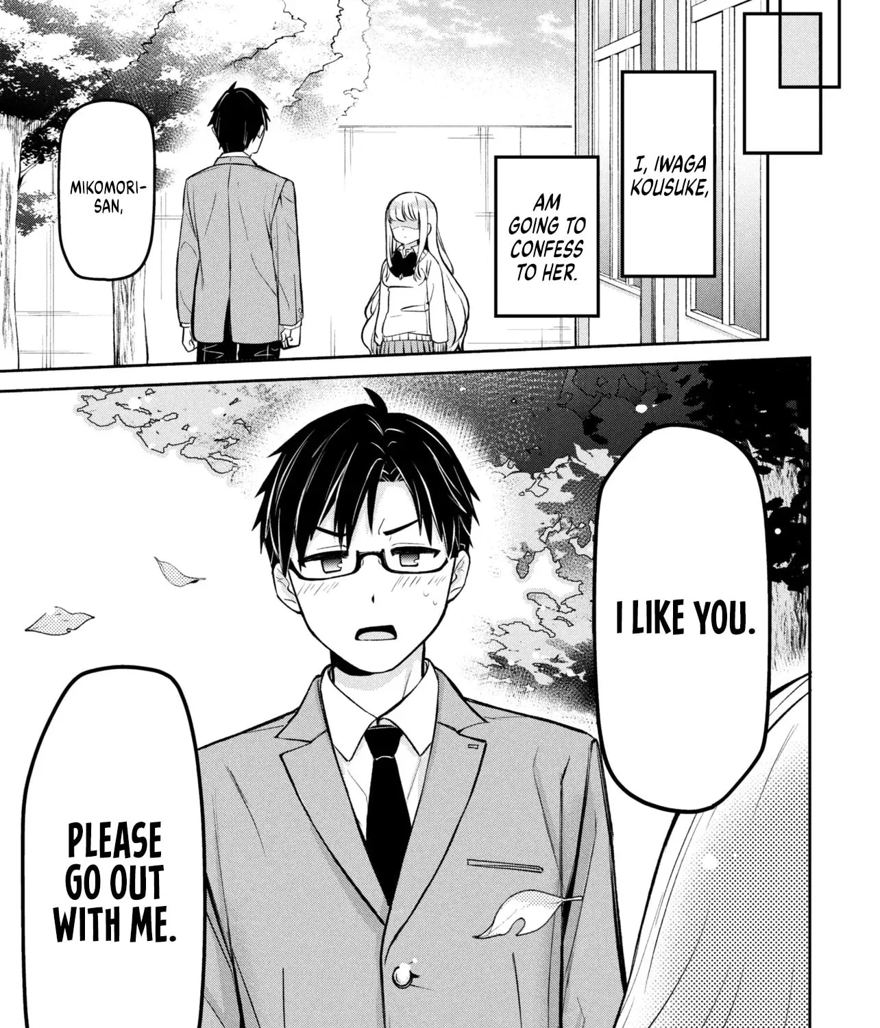 The Result of Confessing to the Class Angel, chapter 1, page 7