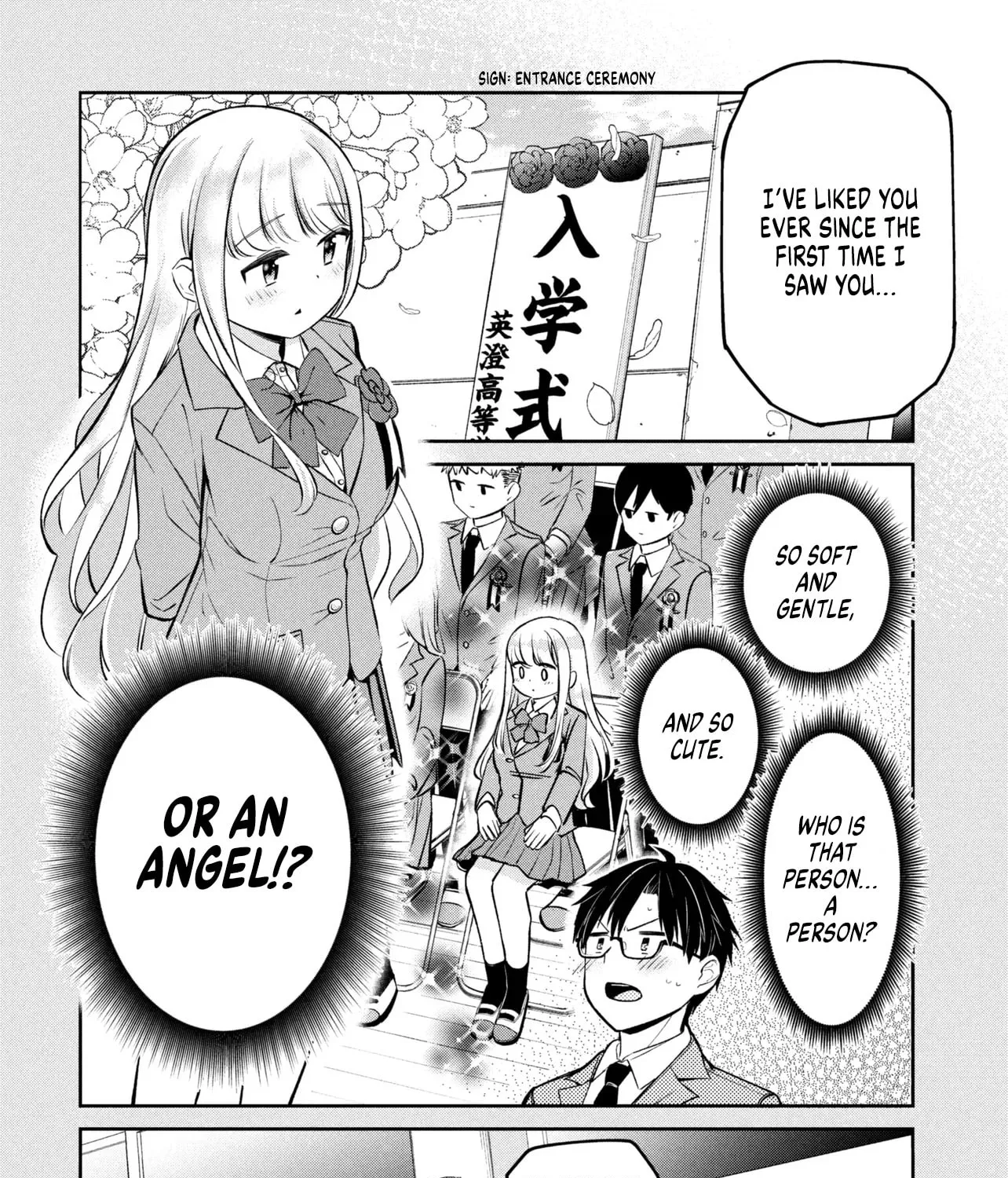 The Result of Confessing to the Class Angel, chapter 1, page 13