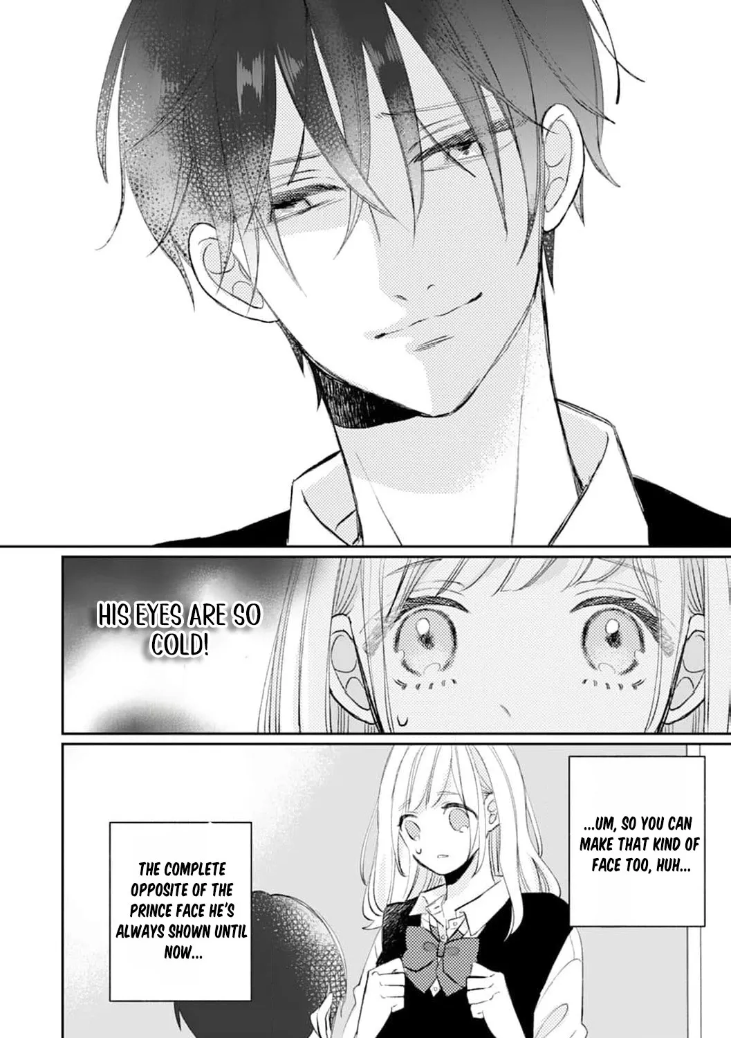 Haraguro Ouji no Ijiwaru wa Mohaya Koi, chapter 1, page 56