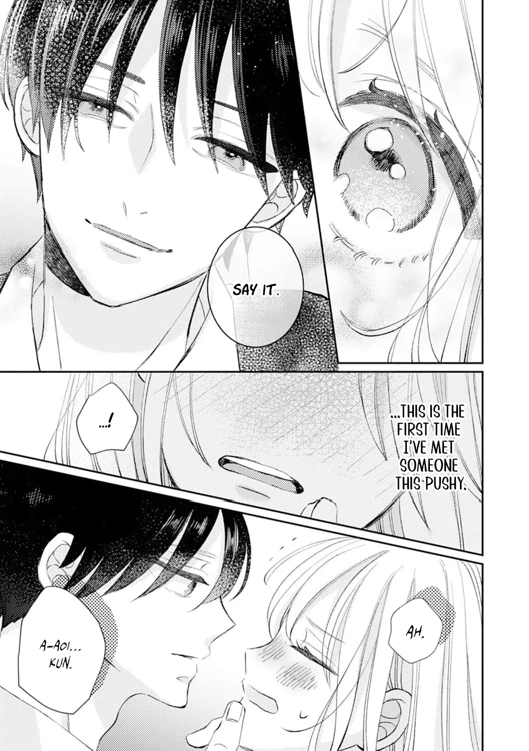 Haraguro Ouji no Ijiwaru wa Mohaya Koi, chapter 3, page 21