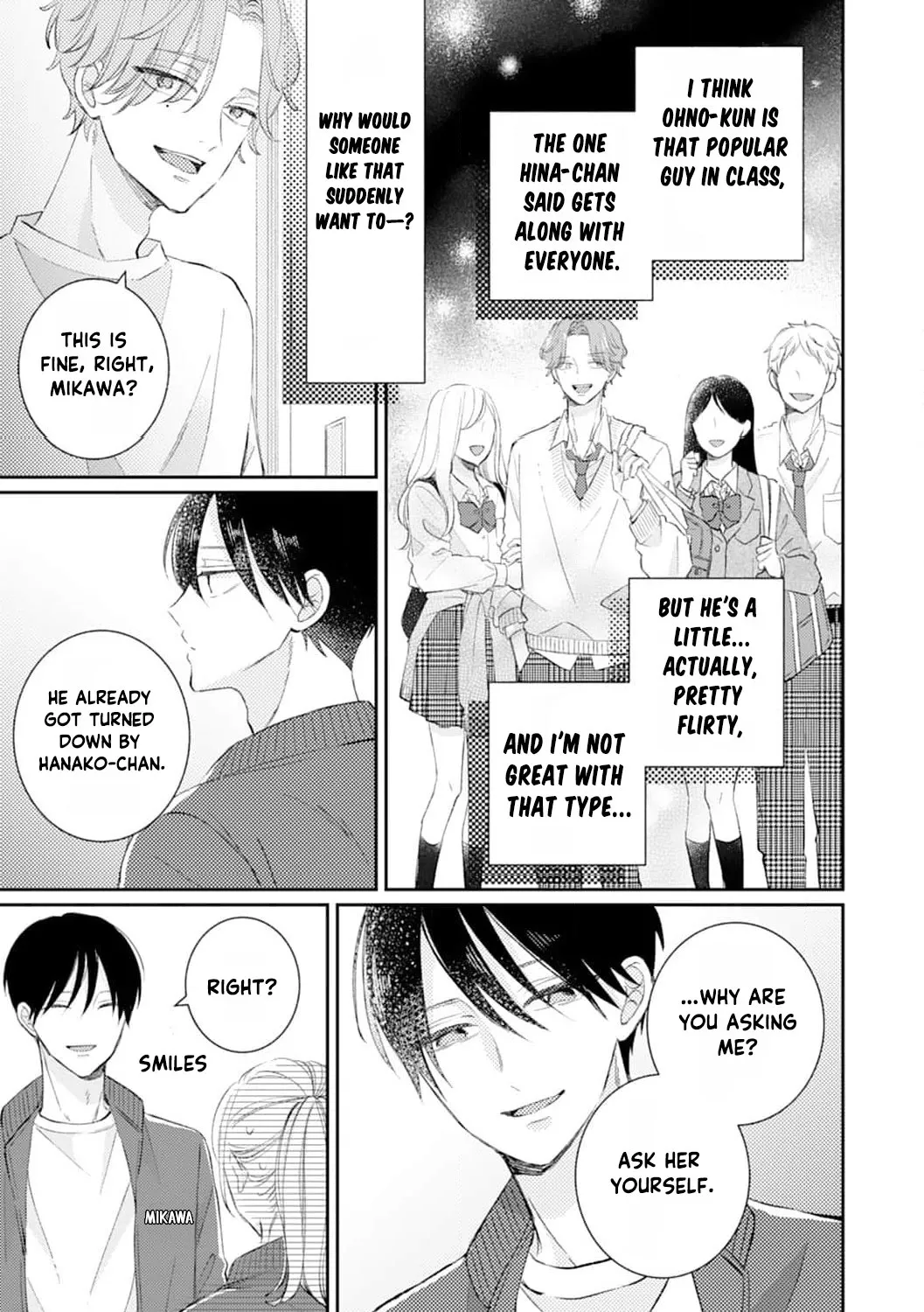 Haraguro Ouji no Ijiwaru wa Mohaya Koi, chapter 5, page 45