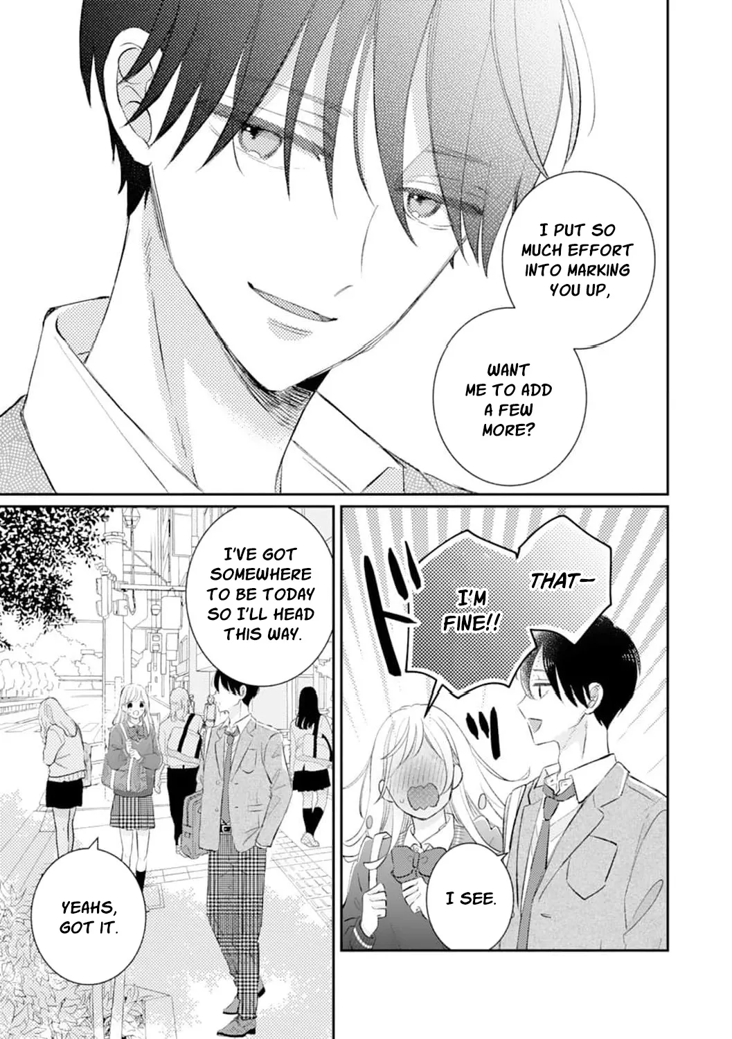 Haraguro Ouji no Ijiwaru wa Mohaya Koi, chapter 6, page 31