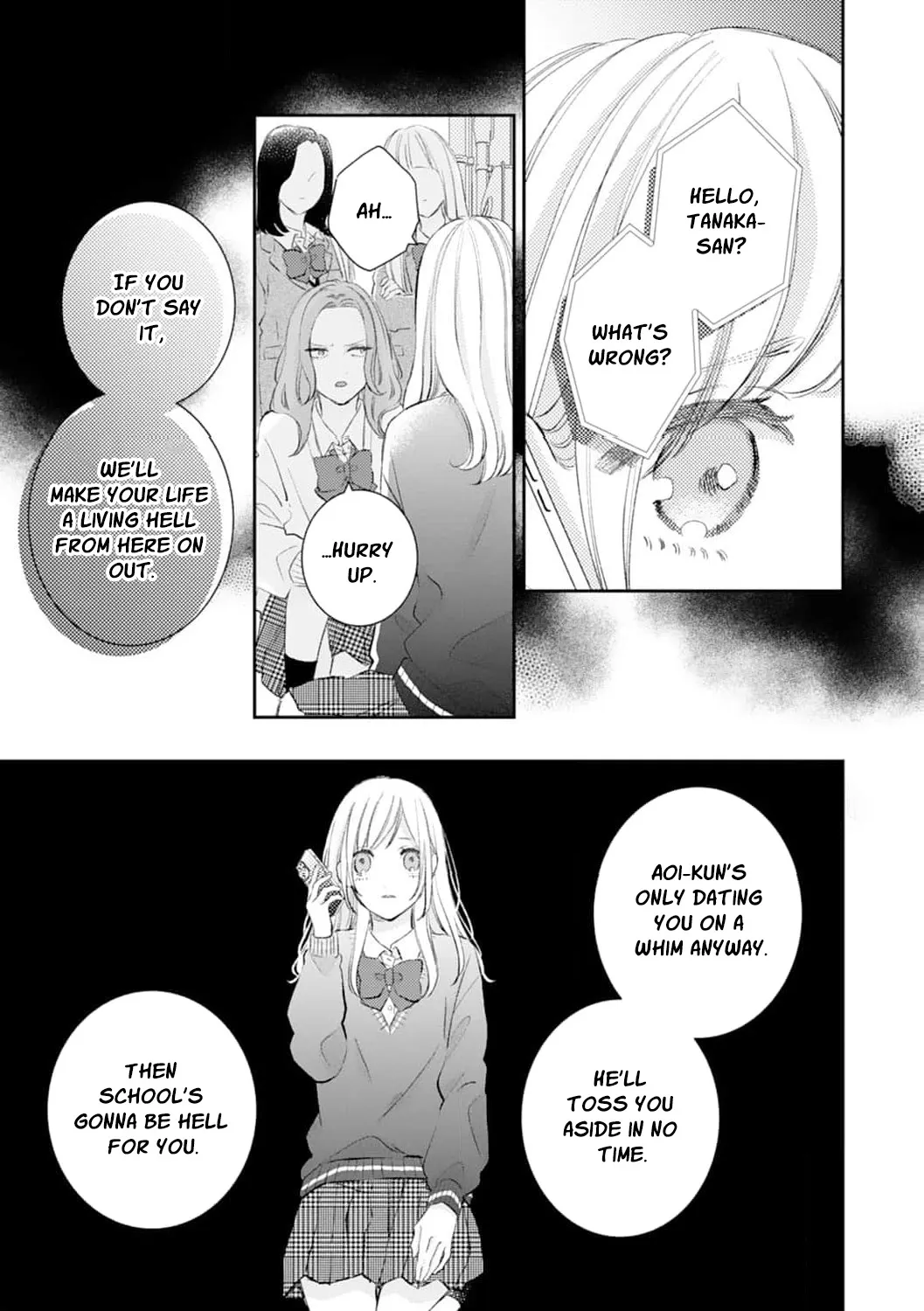 Haraguro Ouji no Ijiwaru wa Mohaya Koi, chapter 6, page 47