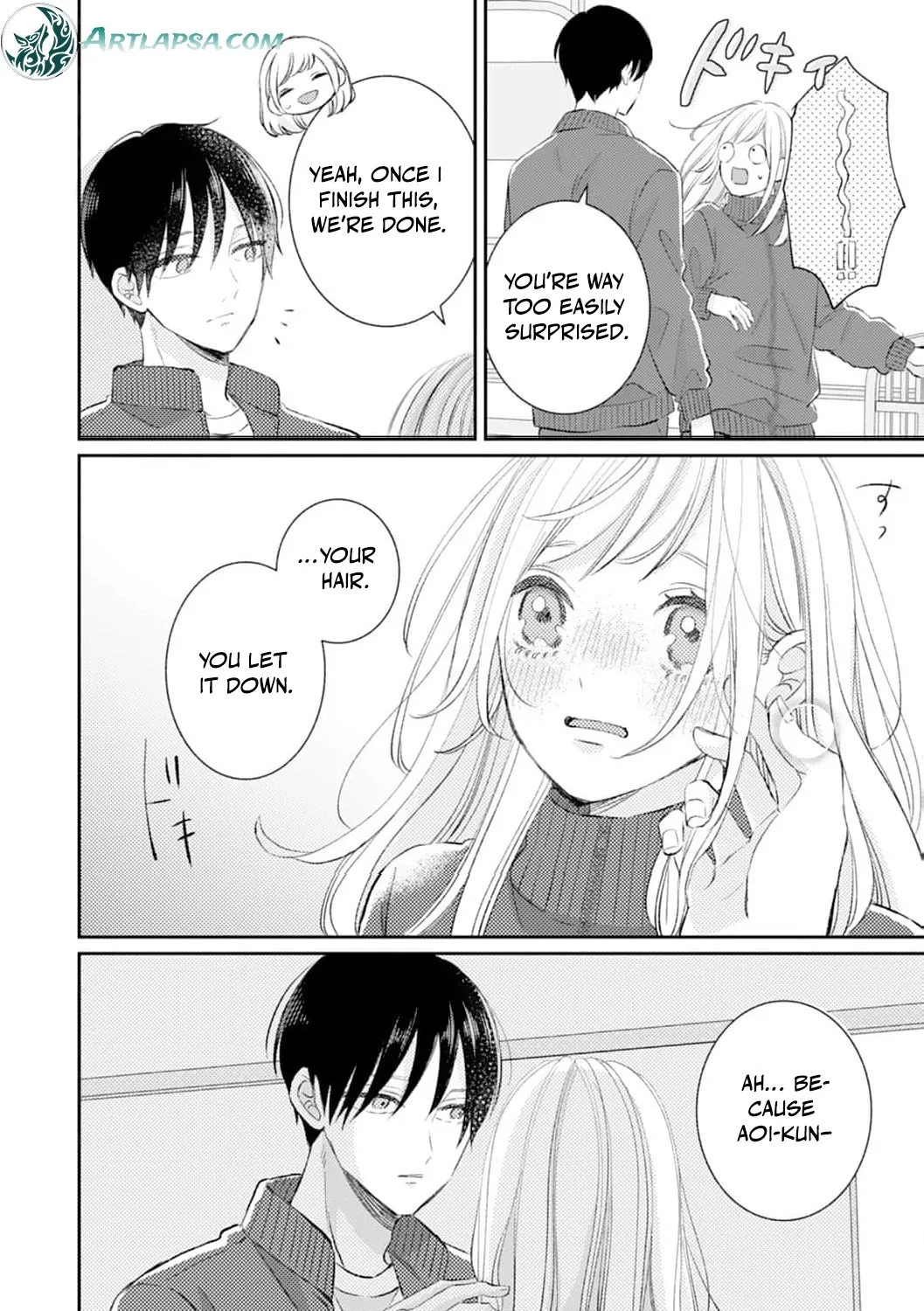 Haraguro Ouji no Ijiwaru wa Mohaya Koi, chapter 7, page 44